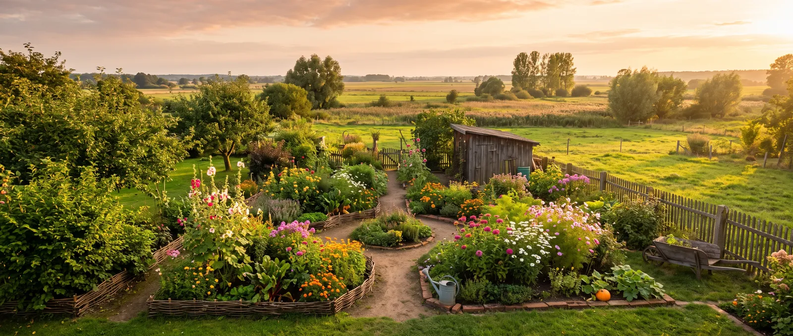 Gartenbau in Linthe - am Rand des Fläming.