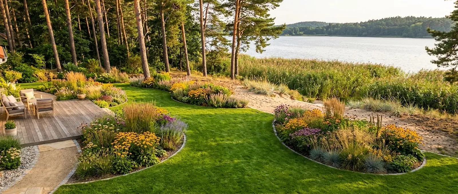 Gartenpflege in Seddin - am Südufer des Großen Seddiner Sees.