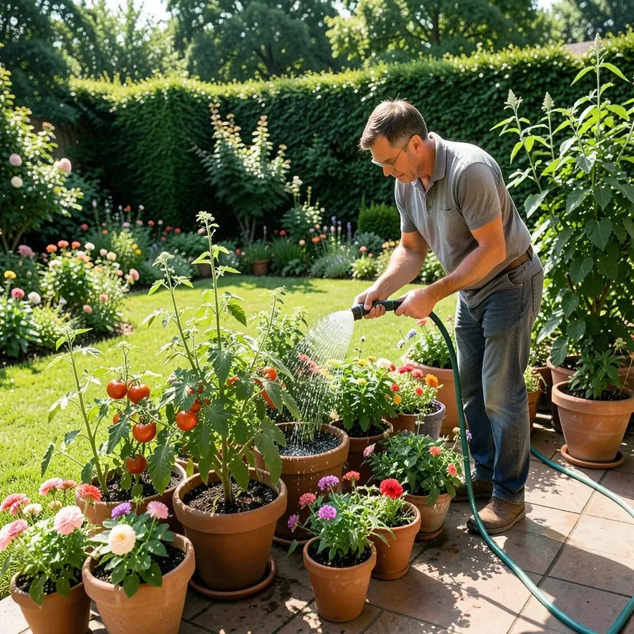 Urlaubspflege — Deinem Garten gut getan, Dir gut unterwegs